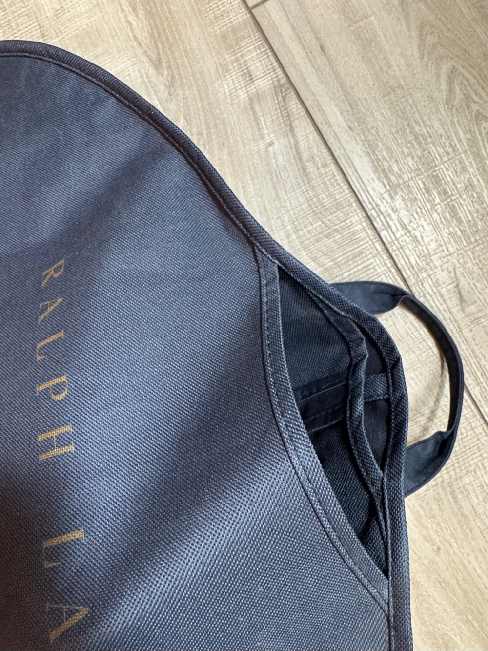 Ralph Lauren Polo Garment Bag Navy For Suit Long Gown Travel Storage 51”L X 23”W - Picture 5 of 8